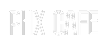 Custom Neon Text - PHX CAFE