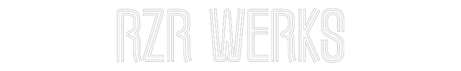 Custom Neon Text - RZR WERKS