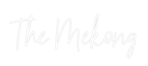 Custom Neon Text - The Mekong