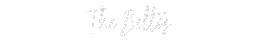 Custom Neon Text - The Beltos