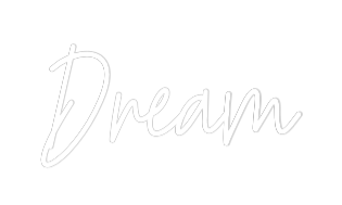 Custom Neon Text - Dream