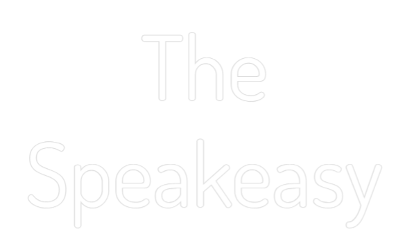Custom Neon Text - The
Speakeasy