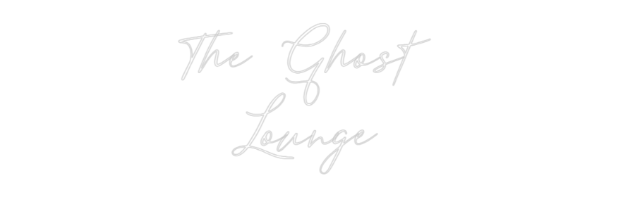 Custom Neon Text - The Ghost
L...