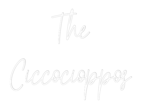 Custom Neon Text - The
Ciccocio...