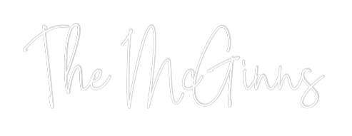 Custom Neon Text - The McGinns