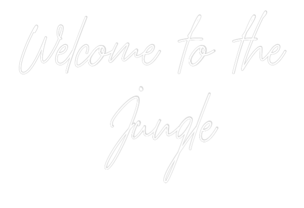 Custom Neon Text - Welcome to th...
