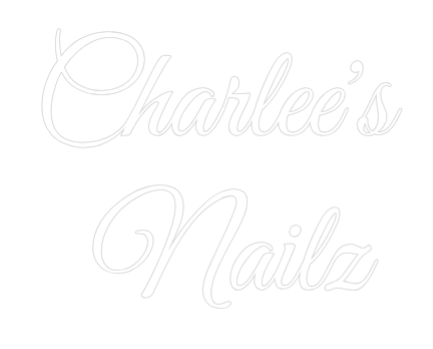 Custom Neon Text - Charlee's 
N...