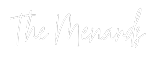 Custom Neon Text - The Menards