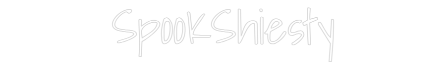 Custom Neon Text - SpooKShiesty