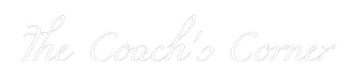 Custom Neon Text - The Coach's C...