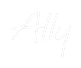 Custom Neon Text - Ally