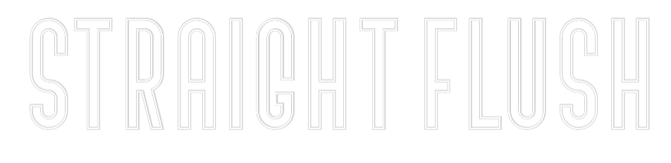 Custom Neon Text - Straight Flush