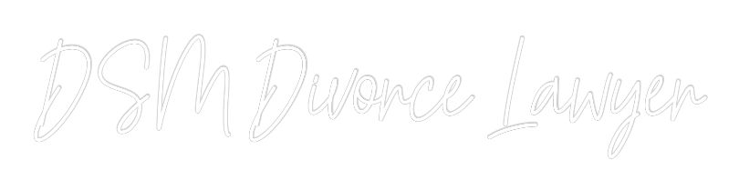 Custom Neon Text - DSM Divorce L...