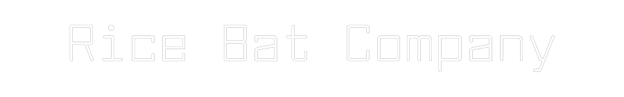 Custom Neon Text - Rice Bat Comp...