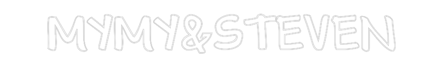Custom Neon Text - MYMY&STEVEN