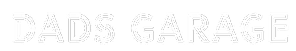 Custom Neon Text - Dads Garage