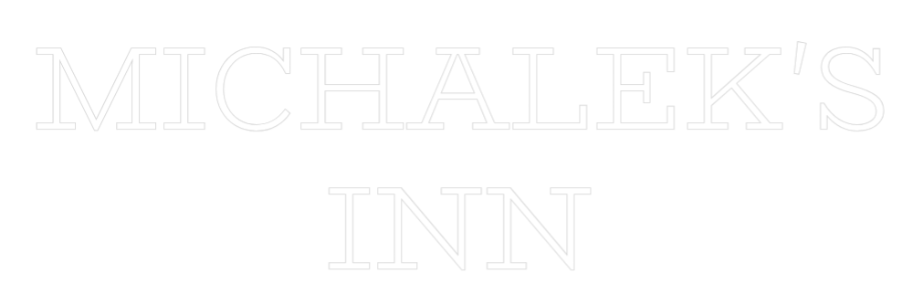 Custom Neon Text - MICHALEK'S
INN