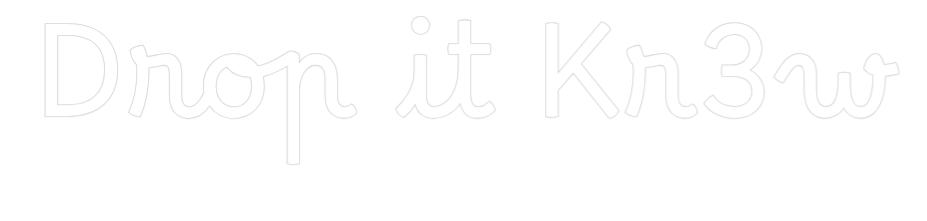 Custom Neon Text - Drop it Kr3w