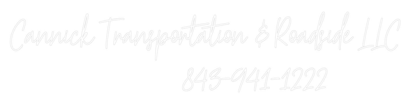 Custom Neon Text - Cannick Trans...