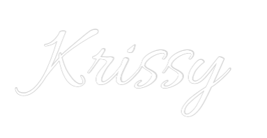 Custom Neon Text - Krissy