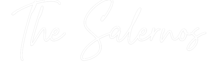 Custom Neon Text - The Salernos
