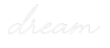 Custom Neon Text - Dream
