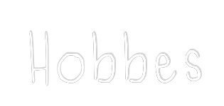 Custom Neon Text - Hobbes