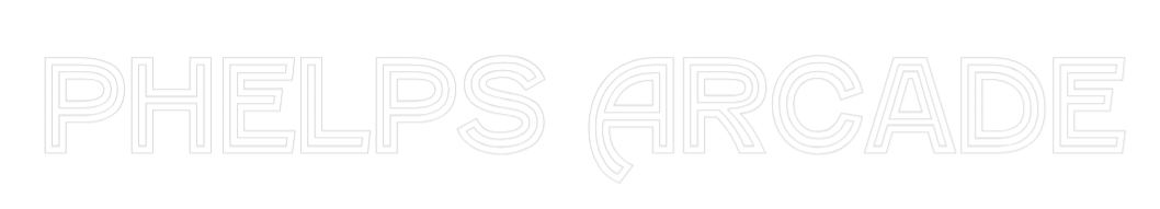 Custom Neon Text - Phelps Arcade