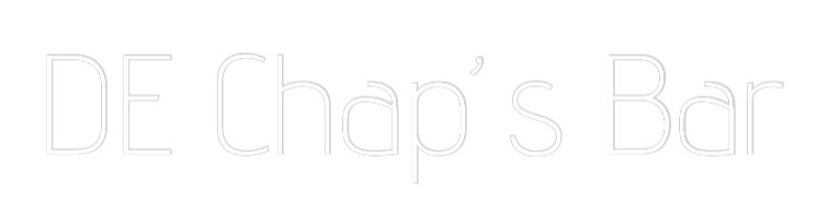 Custom Neon Text - DE Chap’s Bar