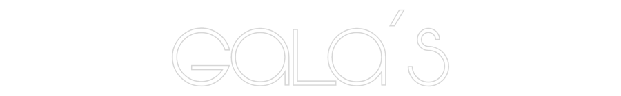 Custom Neon Text - Gala's