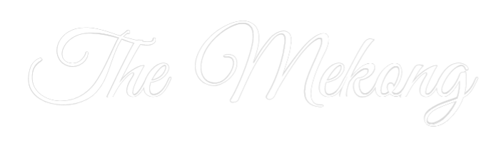 Custom Neon Text - The Mekong