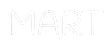 Custom Neon Text - MART