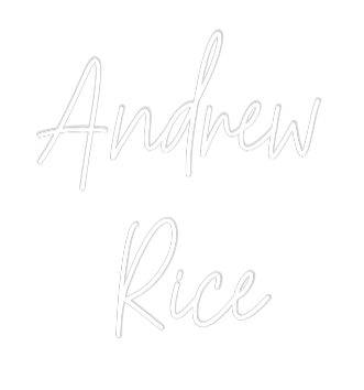 Custom Neon Text - Andrew
Rice
