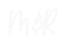 Custom Neon Text - M&R