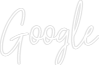 Custom Neon Text - Google