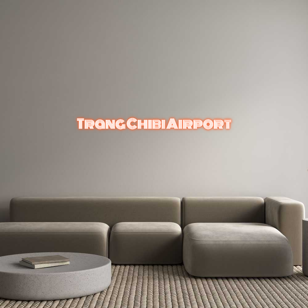 Custom Neon Text - Trang Chibi A...