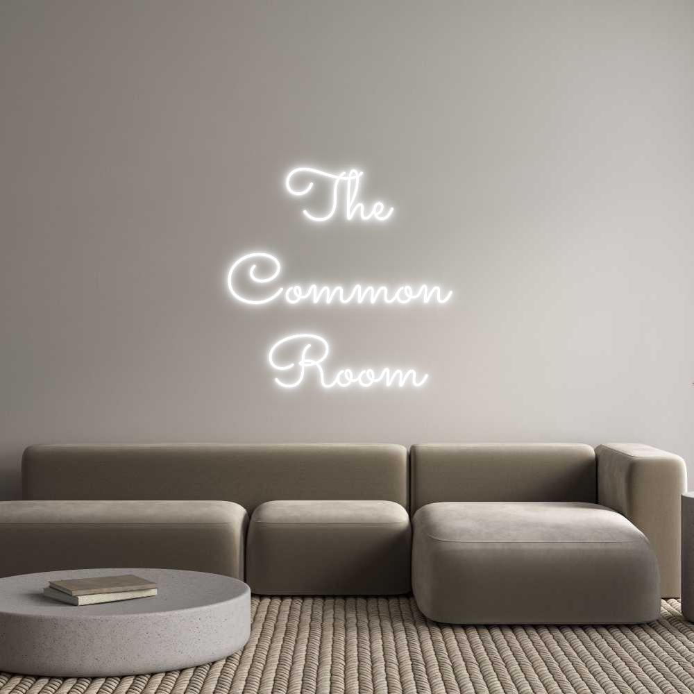 Custom Neon Text - The
Common ...