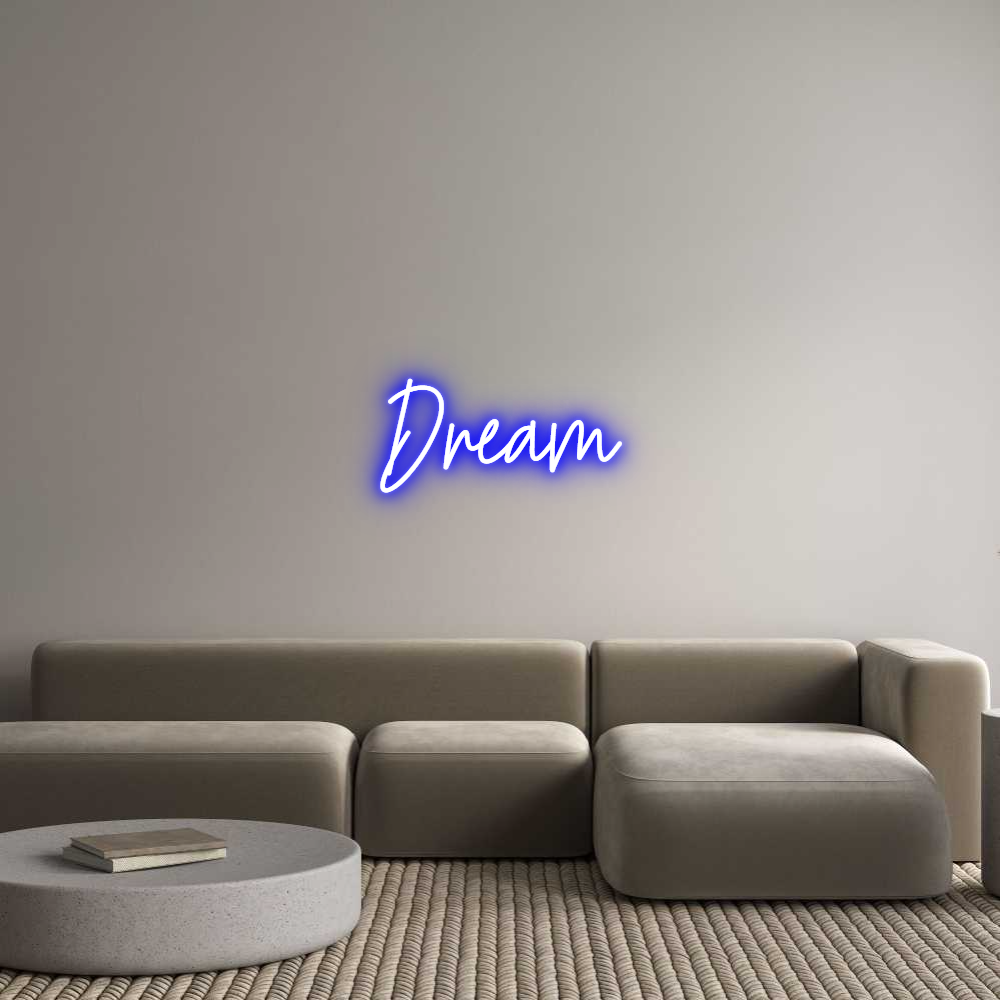 Custom Neon Text - Dream