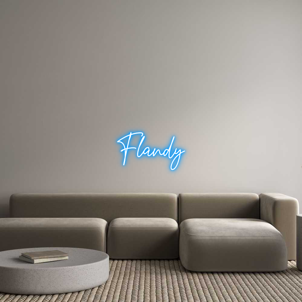 Custom Neon Text - Flandy