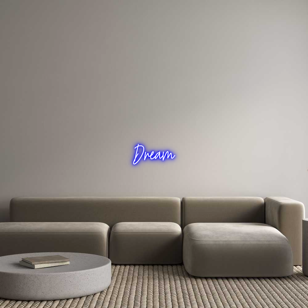 Custom Neon Text - Dream