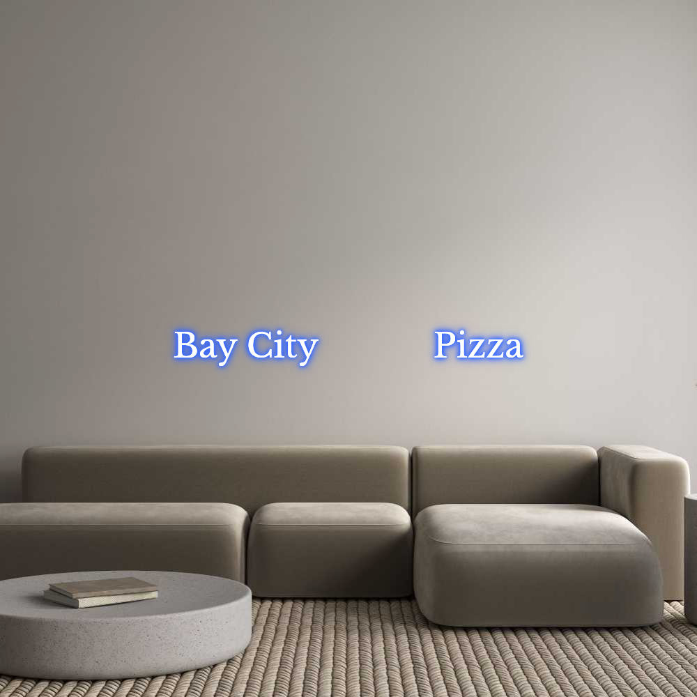 Custom Neon Text - Bay City ...
