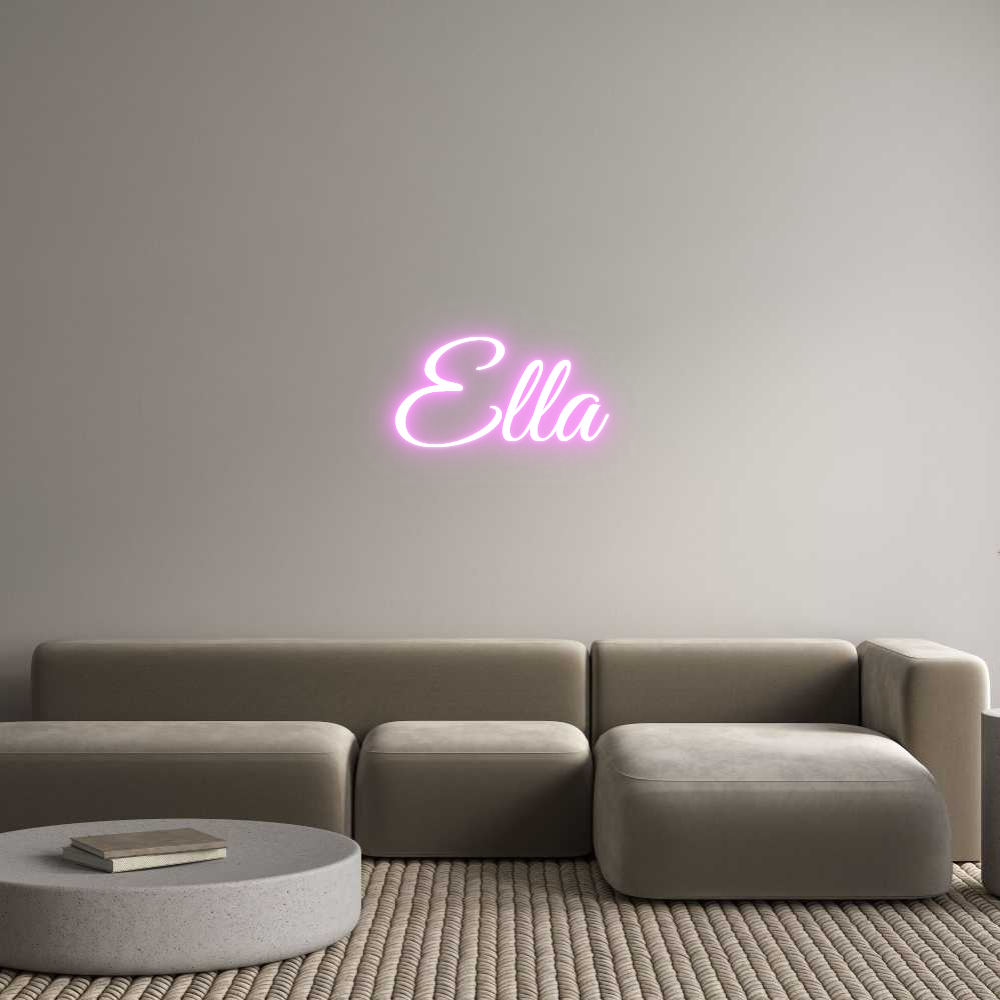 Custom Neon Text - Ella