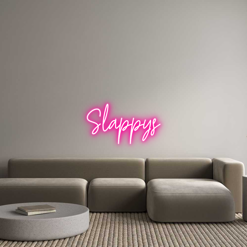 Custom Neon Text - Slappys