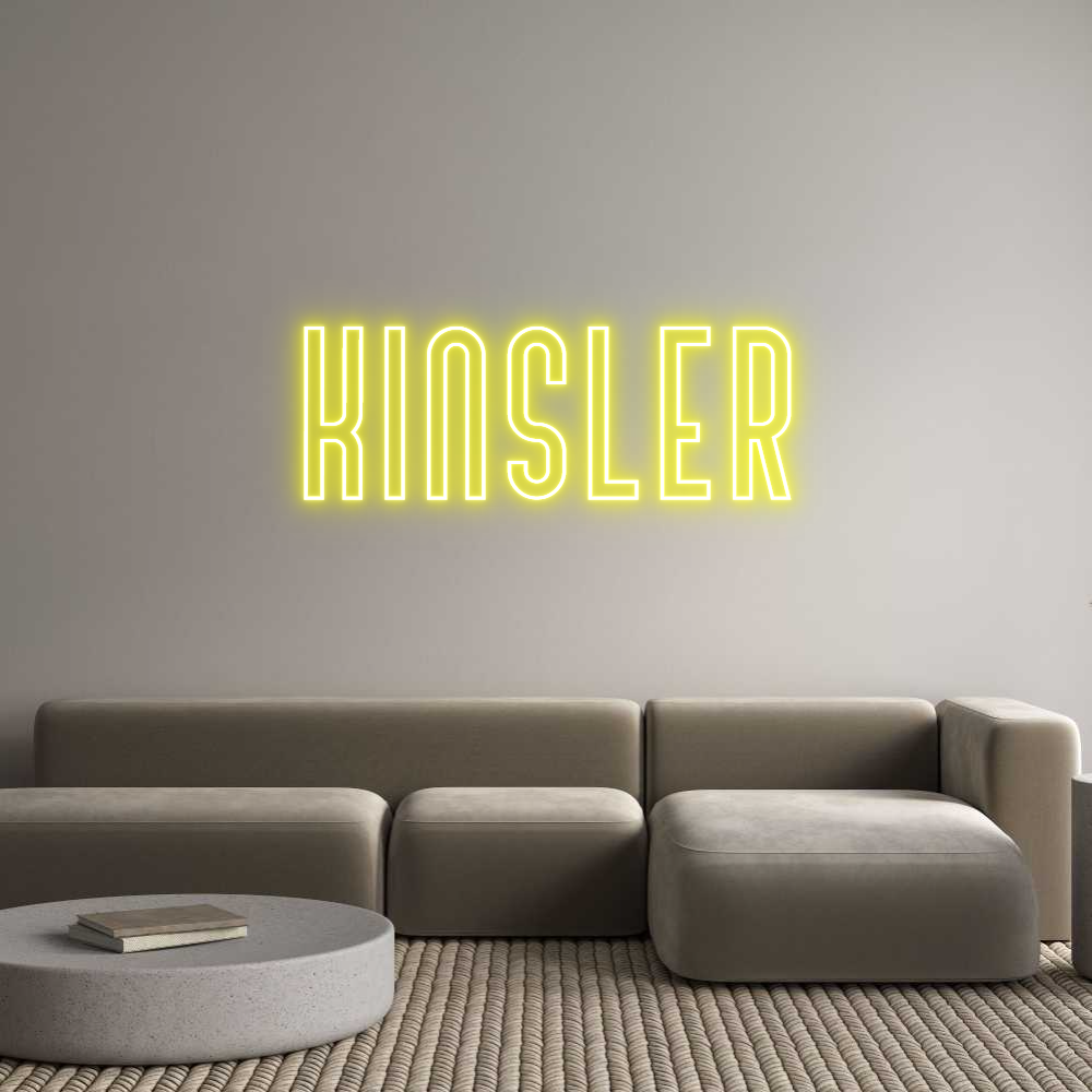 Custom Neon Text - Kinsler