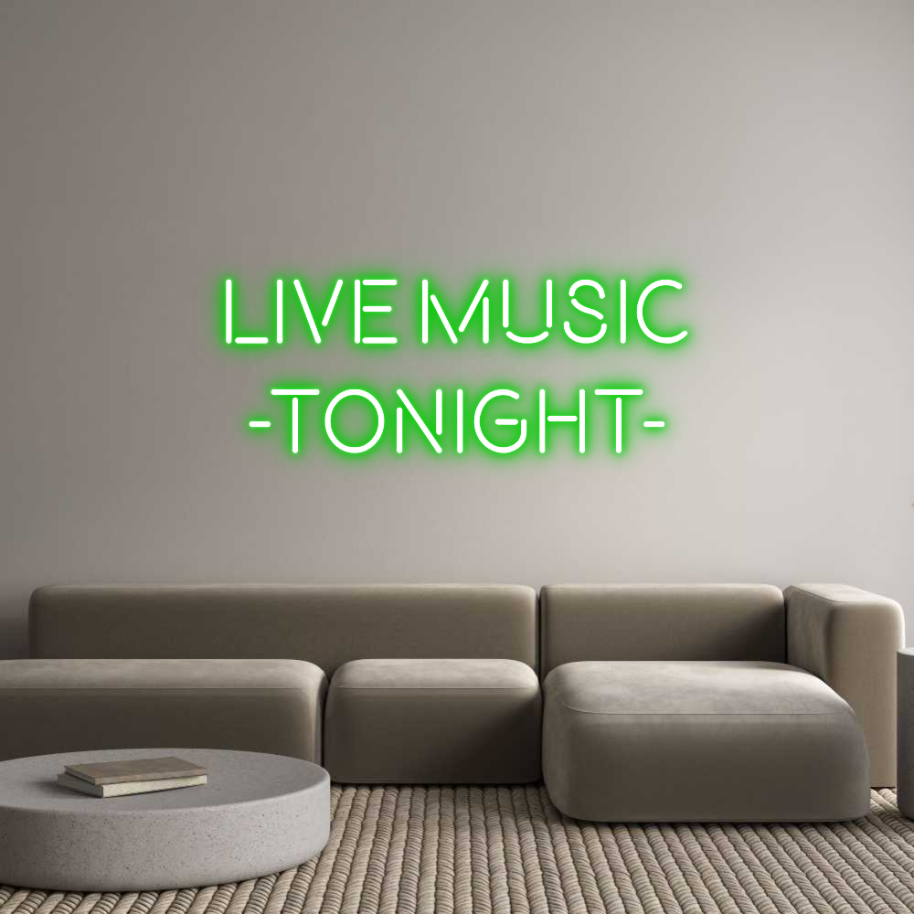 Custom Neon Text - LIVE MUSIC
-...