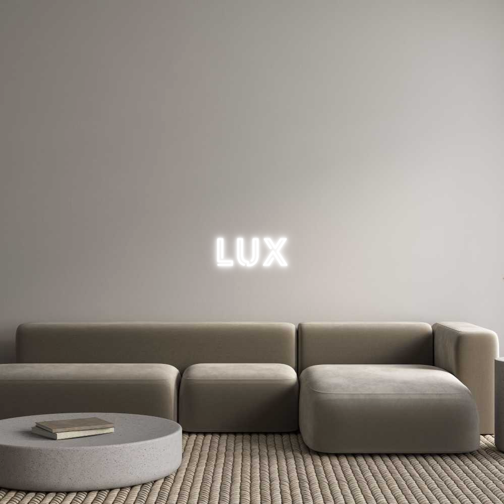 Custom Neon Text - Lux