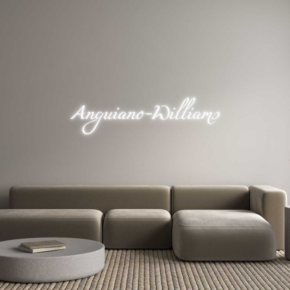 Custom Neon Text - Anguiano-Will...
