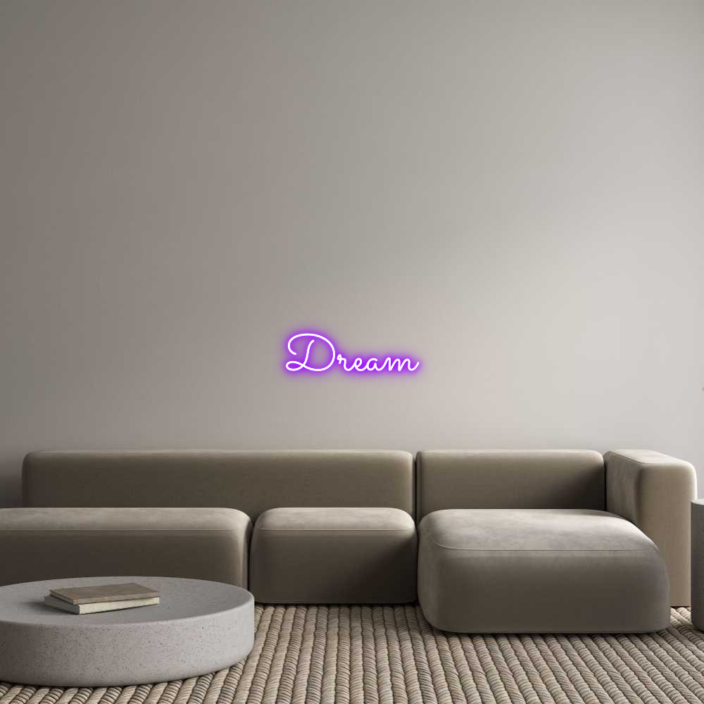 Custom Neon Text - Dream