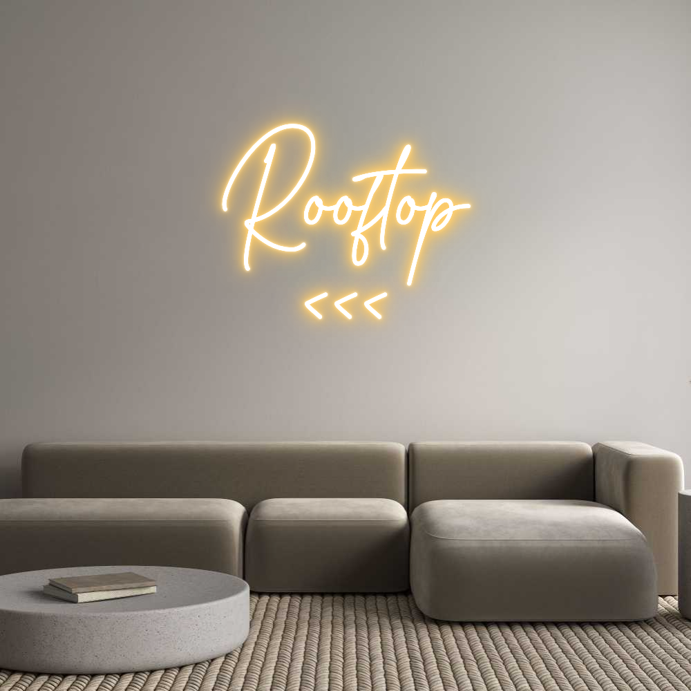 Custom Neon Text - Rooftop
<<<
