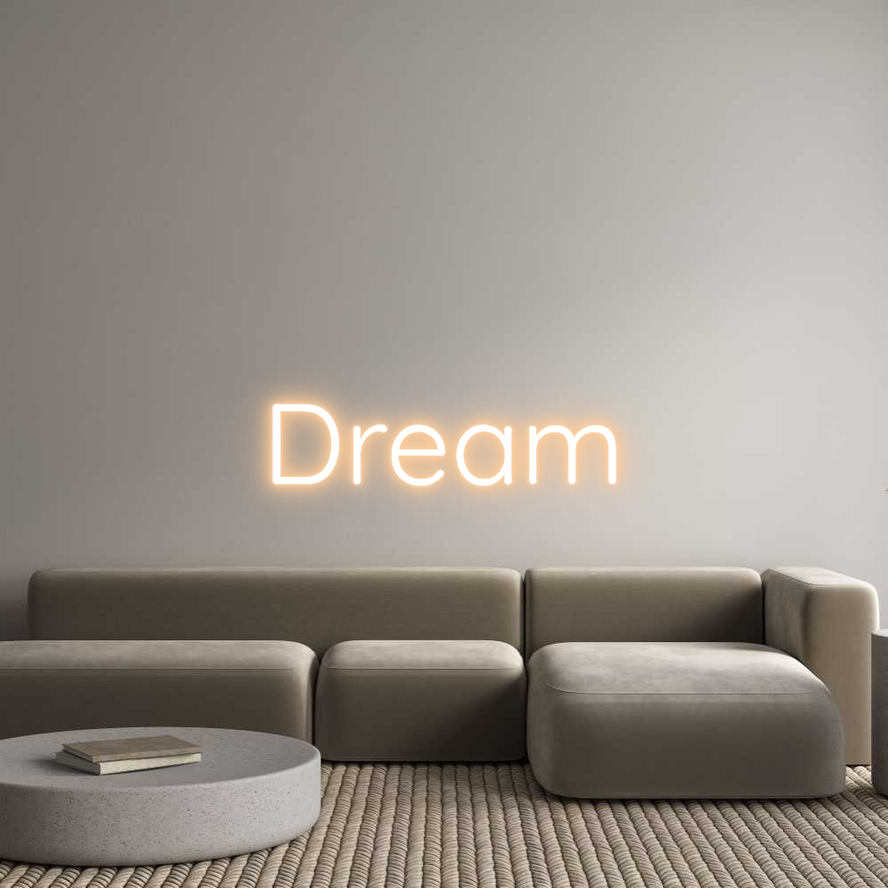 Custom Neon Text - Dream